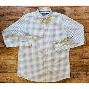 Ralph Lauren Men's Slim Fit Stretch Non Iron Button Down Dress Shirt